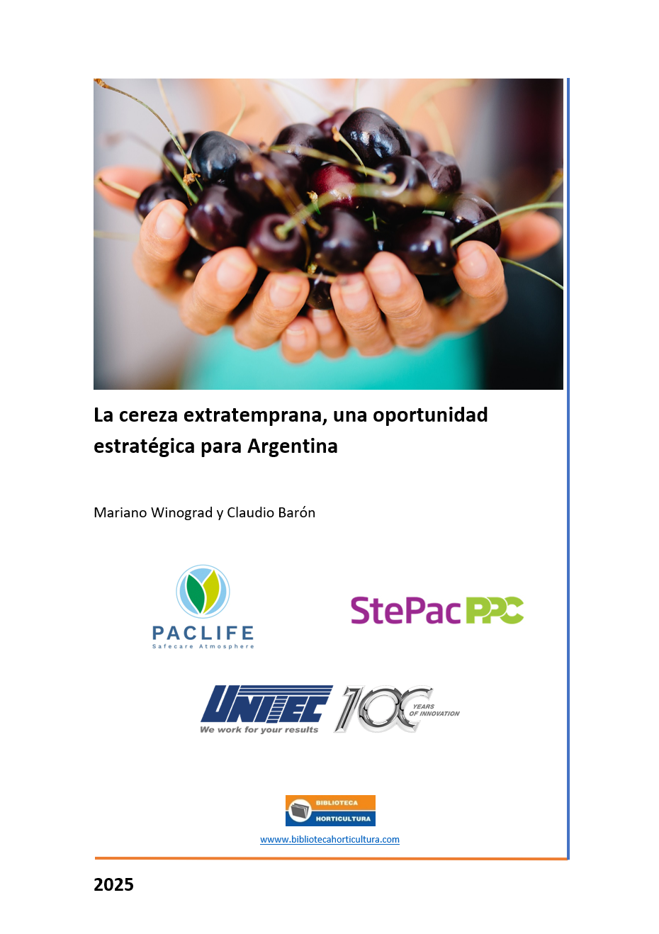 La cereza extratemprana, una oportunidad estratégica para Argentina